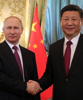 Китай поздравил Путина со вступлением в должность президента России