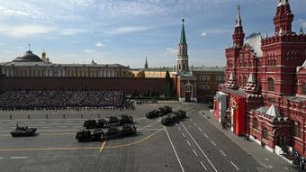В Москве началась репетиция парада Победы