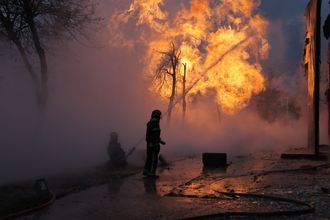 В Ивано-Франковской области произошёл пожар на объекте энергетики