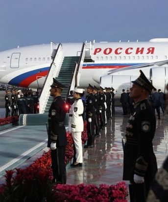 Путин прибыл в Узбекистан с государственным визитом