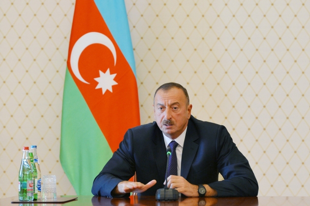 Ильхам Алиев.
