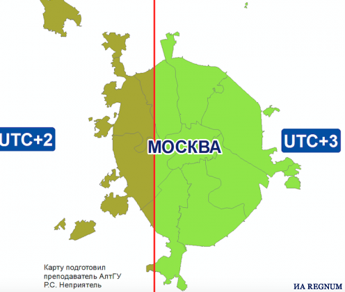 Алтайский край часовой пояс