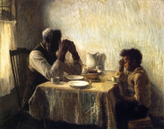 Генри Таннер. Благодарные бедные. 1894