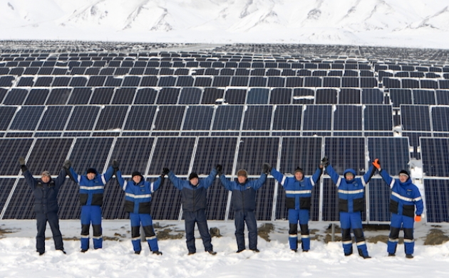Солнечная электростанция в Кош-Агачском районе Республики Алтай