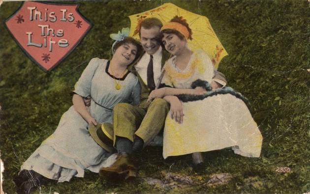 Это жизнь. Открытка, 1910 год