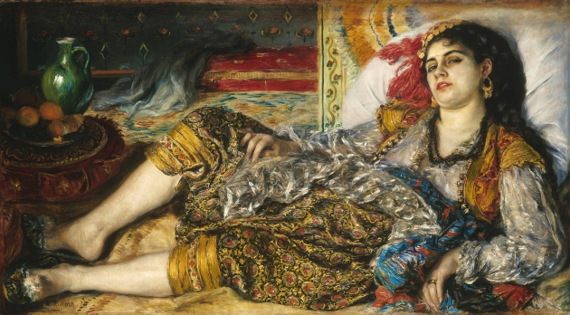 Пьер Огюст Ренуар. Одалиска. 1870