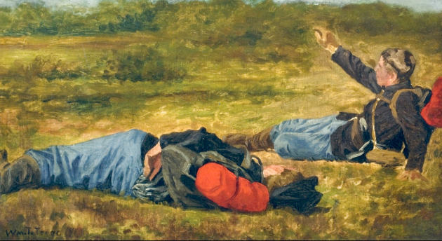 Уильям Трего. Раненые. 1891