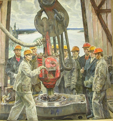 Энгельс Козлов. Нефтяники Печоры. 1972-1973