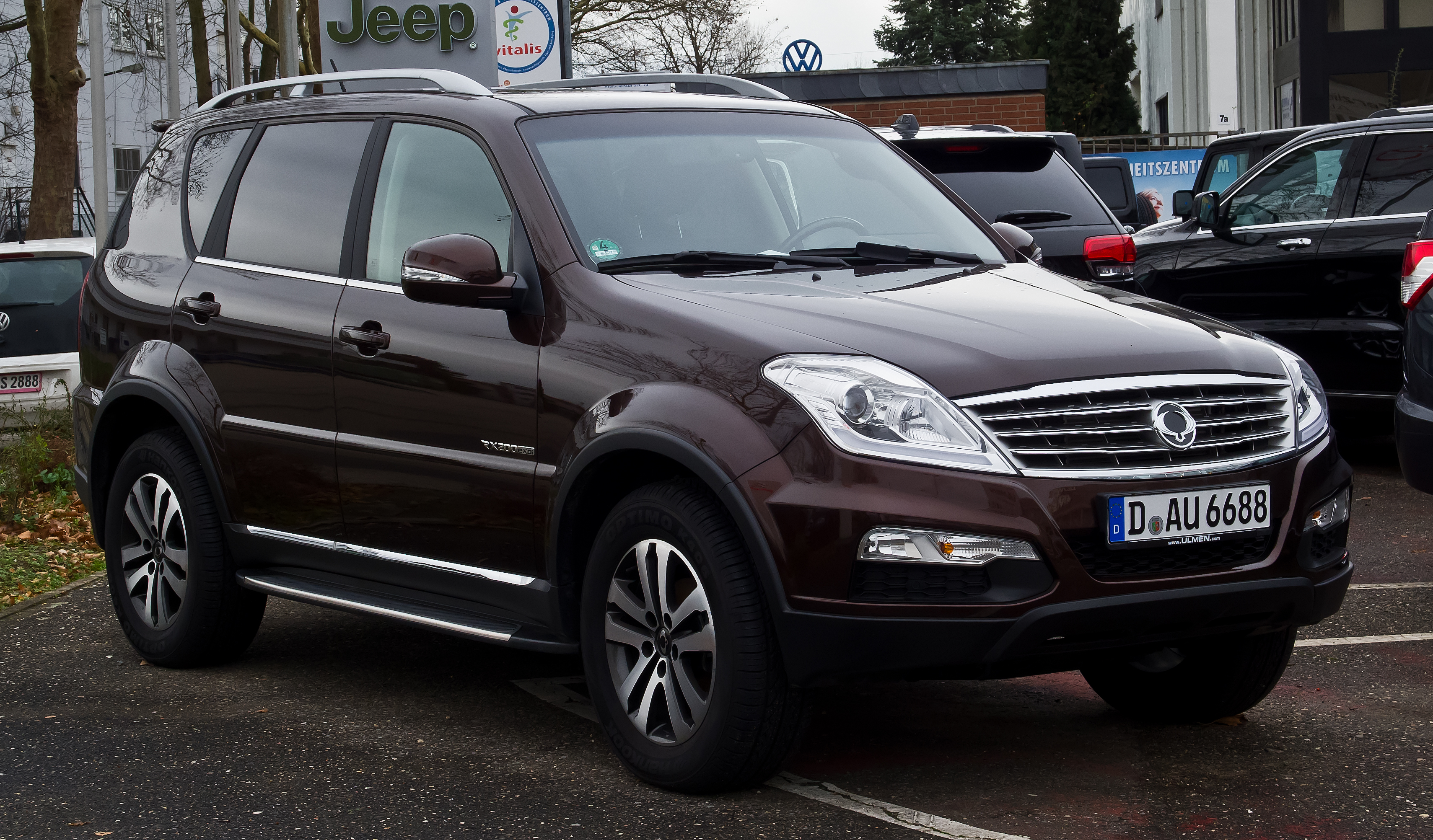 Новый внедорожник SsangYong Rexton пойман фотошпионами