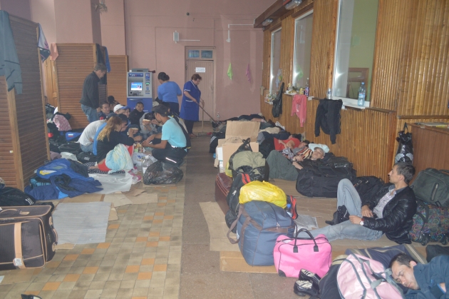 Жители Сахалина ждут отправки домой