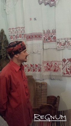 Коллекционер Александр Бакулин собирал рушники много лет
