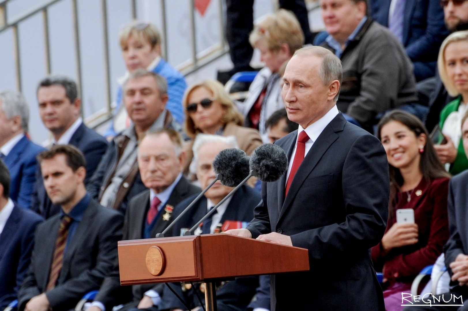 На параде Победы 9 Мая состоится выступление Владимира Путина