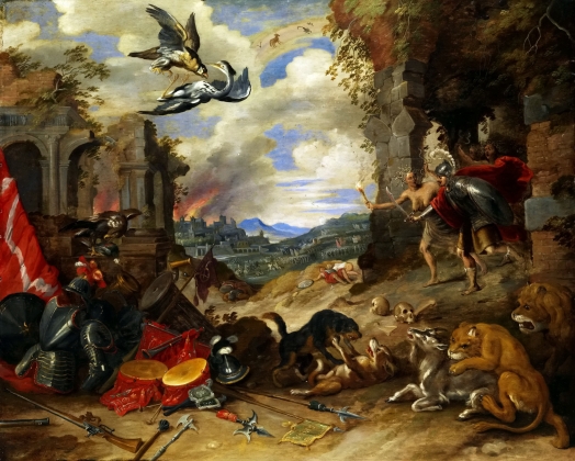 Ян Брейгель Младший. Аллегория войны. 1640