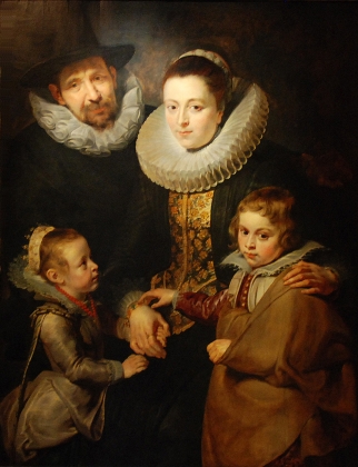 Питер Пауль Рубенс. Портрет семьи Яна Брейгеля Старшего. 1613 — 1615