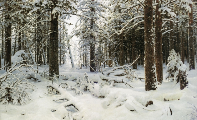 Иван Шишкин. Зима. 1890