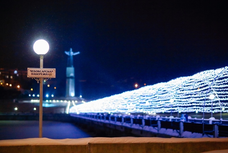 Световой мост в чебоксарах