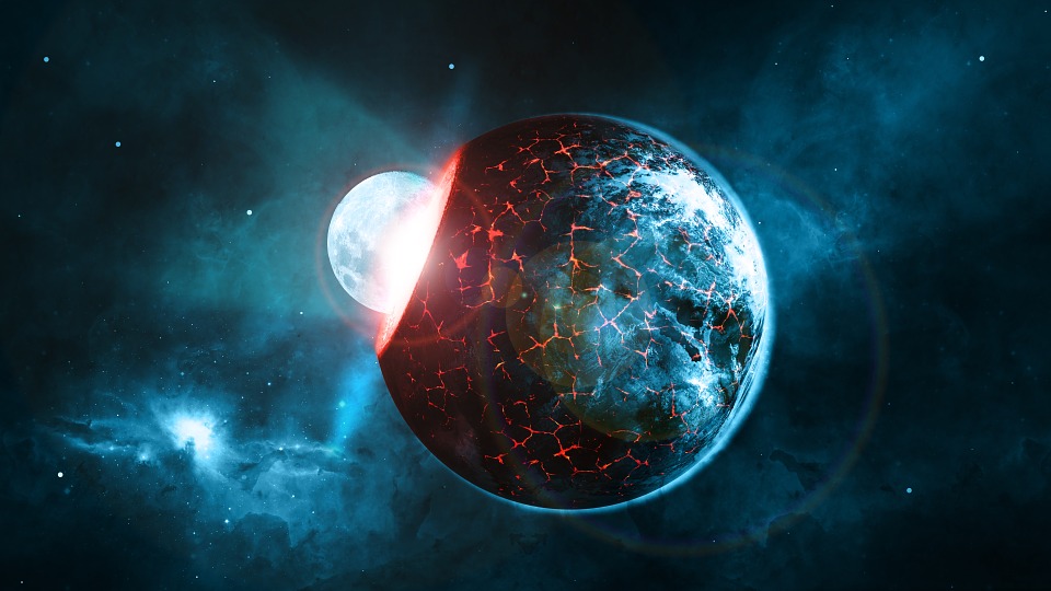Луна vs Земля: что если бы Луна упала на Землю