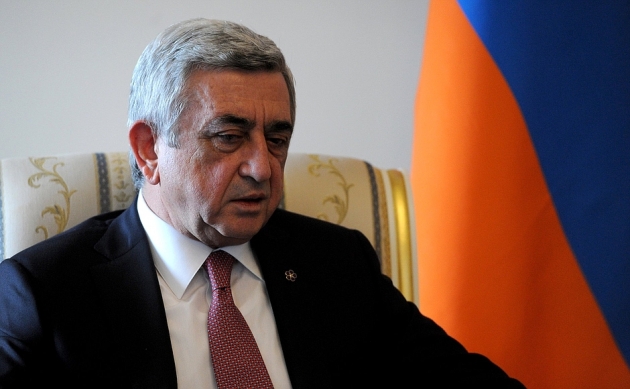 Президент Армении Серж Саргсян 