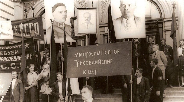 В 1940 году Прибалтика попросилась в состав СССР