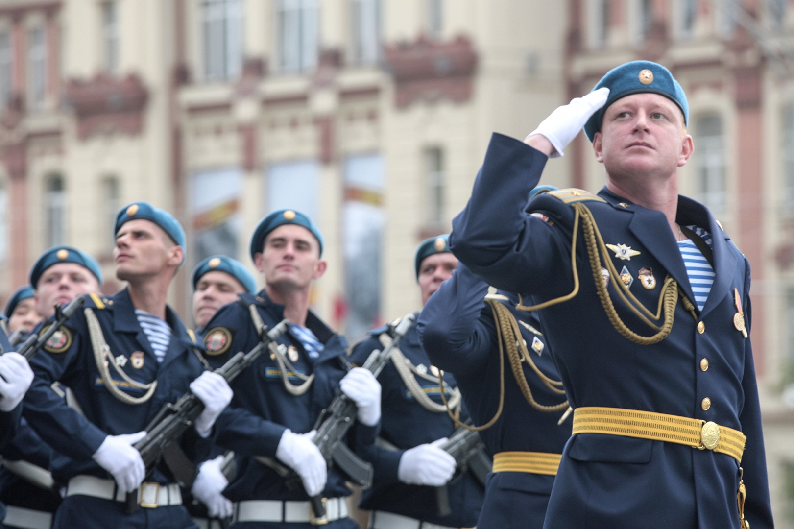 Генеральная репетиция парада Победы прошла в Ростове