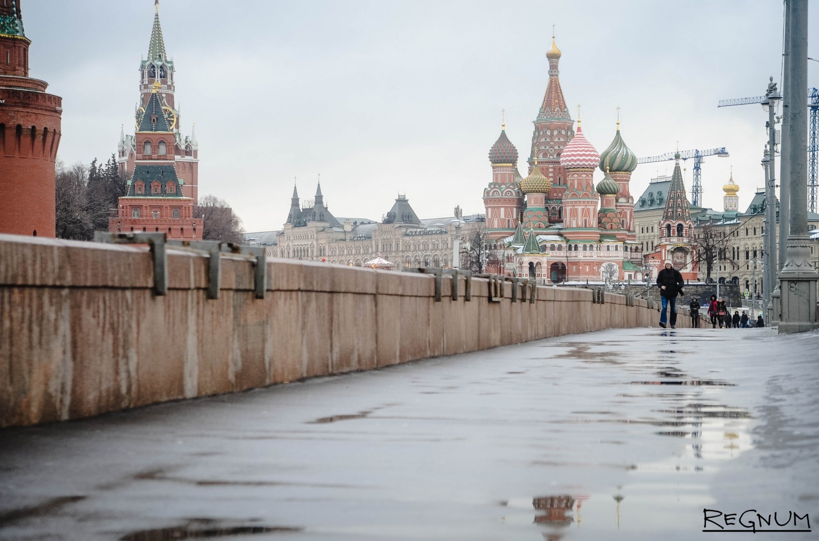 Москва в апреле