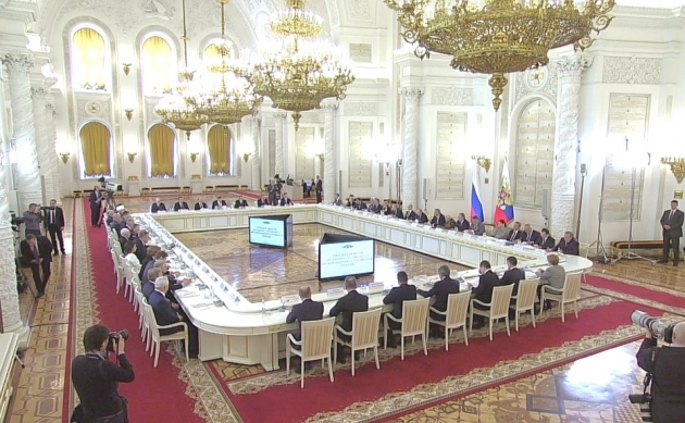 Заседание Российского организационного комитета «Победа»