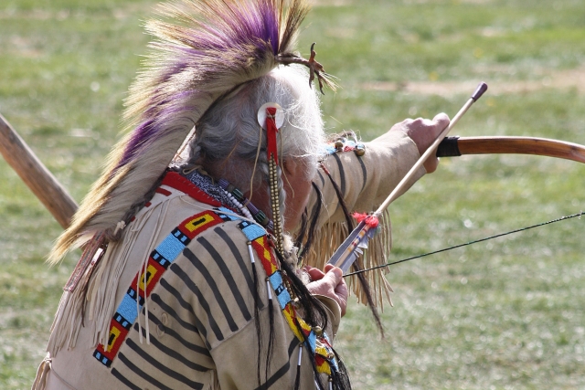 Набор индейца «Апач»: лук, присоски, нож
