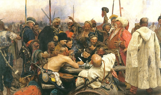 Илья Репин. Письмо запорожцев турецкому султану. 1880-1891