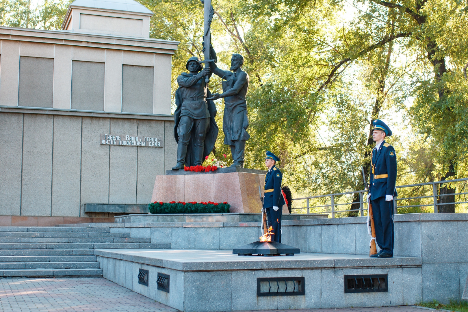 Площадь победы в красноярске фото