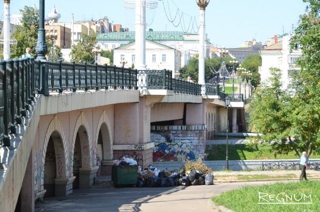 Александровский мост в Орле