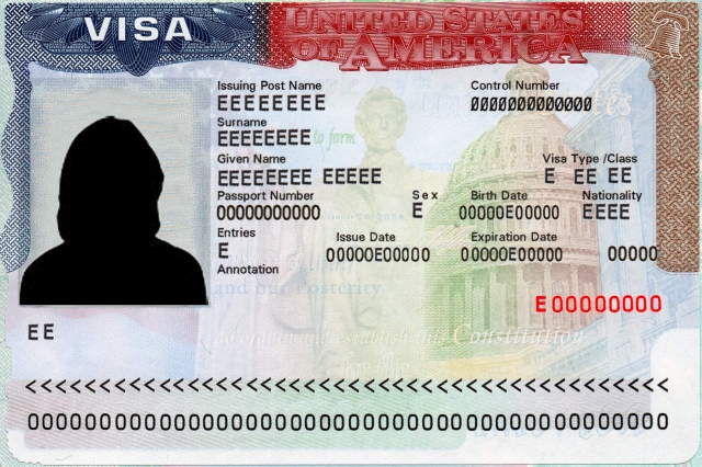 Виза в США