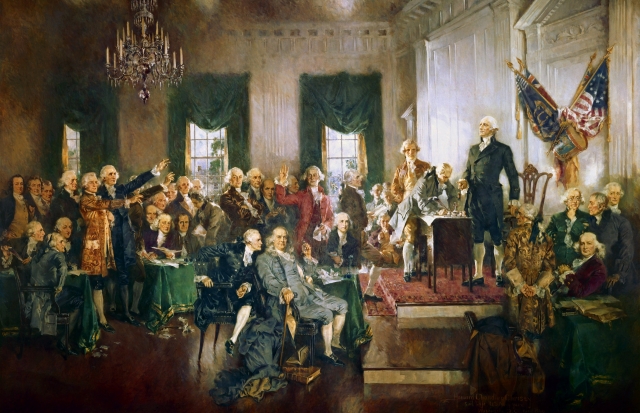 Конституционный конвент в Филадельфии. Подписание Конституции