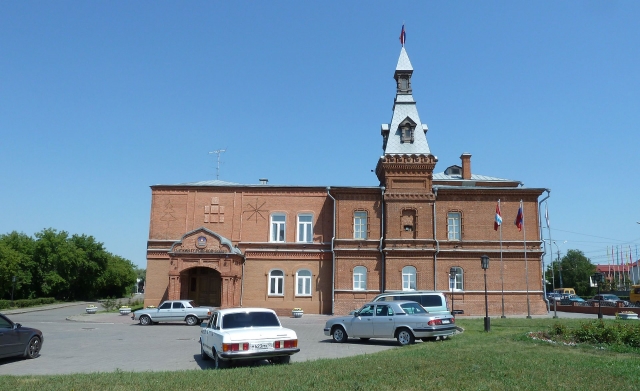 Здание омской городской Думы, в котором заседает омский городской совет