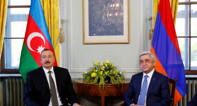 Встреча Сержа Саргсяна и Ильхама Алиева в Женеве. 16 октября 2017