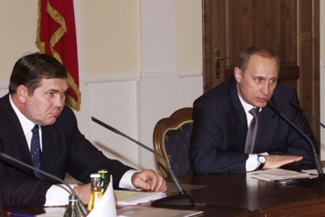 Губернатор Красноярского края А. И. Лебедь. 2002 