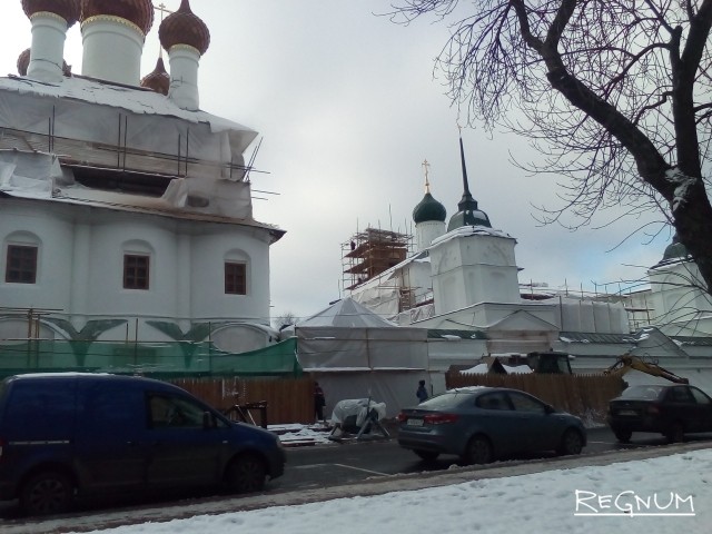 Реставрация Спасо-Яковлевского монастыря