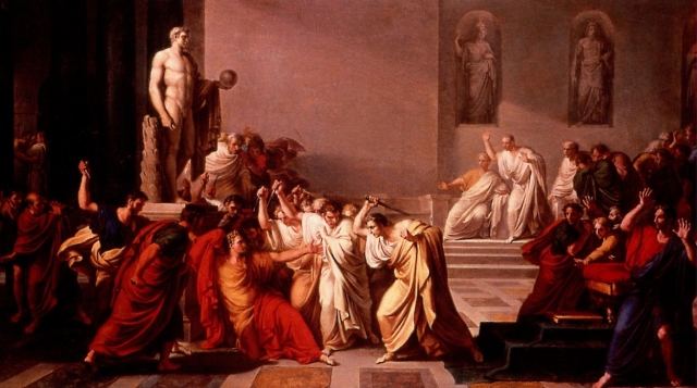 Винченцо Камуччини. Смерть Цезаря.1804