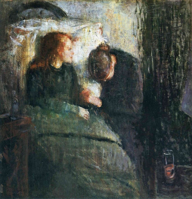 Эдвард Мунк. Больной ребенок. 1885 — 1886