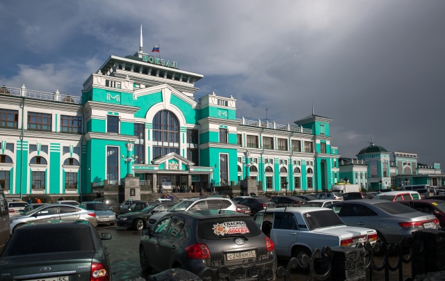 Железнодорожный вокзал Омска