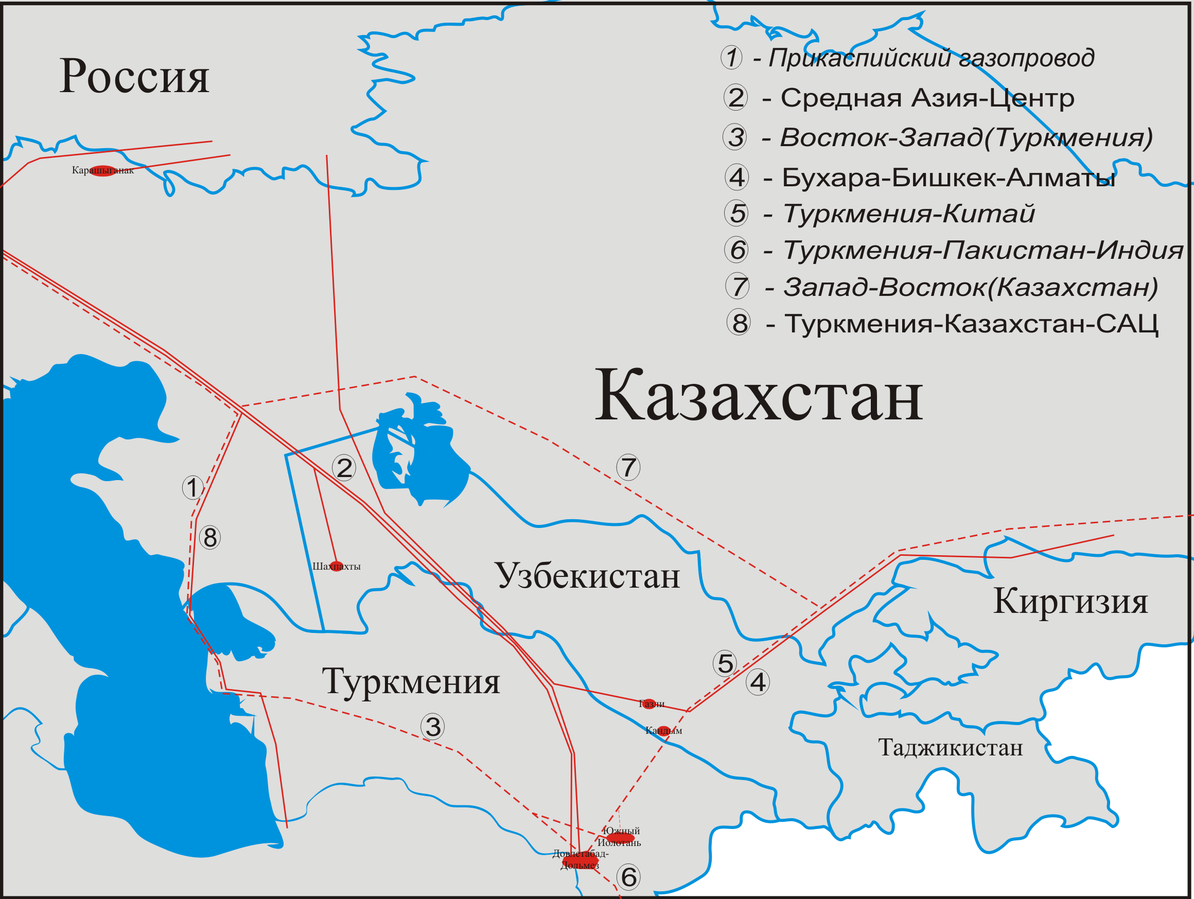 Туркмения: газовый гигант или газовый протекторат Китая?