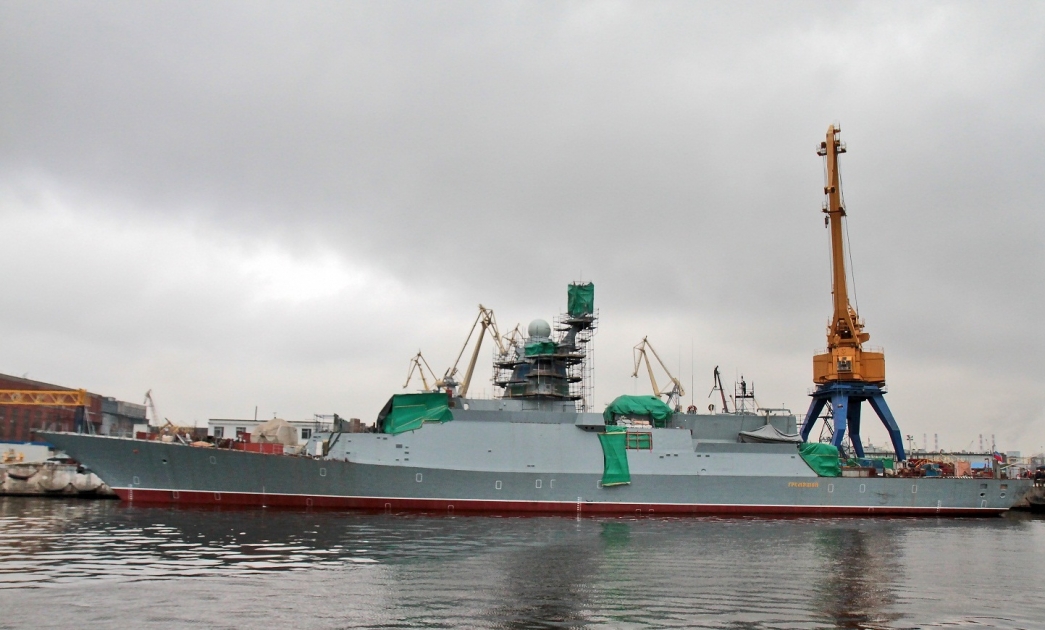 В состав Военно-морского флота России приняты несколько новейших боевых кораблей
