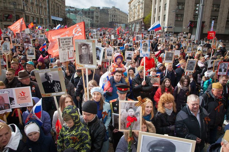 В строю бессмертного полка