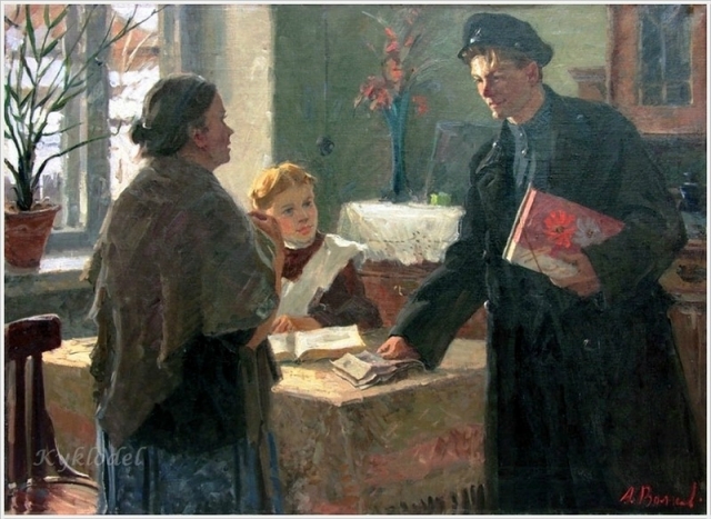 Михаил Суздальцев. Первая зарплата. 1958
