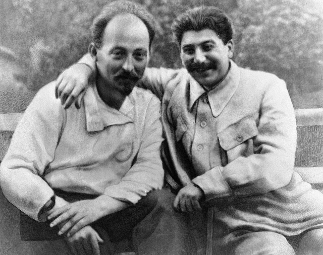Феликс Дзержинский и Иосиф Сталин
