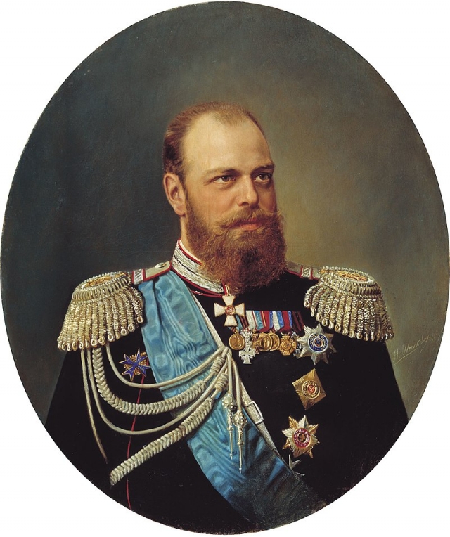 Николай Шильдер. Александр III в мундире лейб-гвардии сапёрного батальона