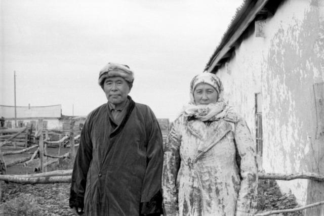 Жители аула Каскат, Омская область, 1976 год. Из архива Музея археологии и этнографии ОмГУ