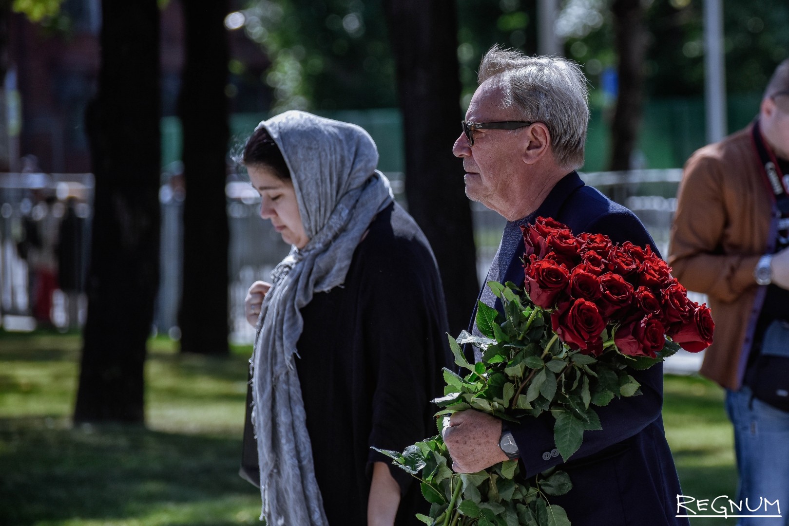 В Москве простились со Станиславом Говорухиным: фоторепортаж