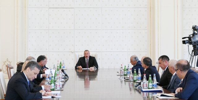 Совещание в связи с ситуацией в энергетической системе Азербайджана 