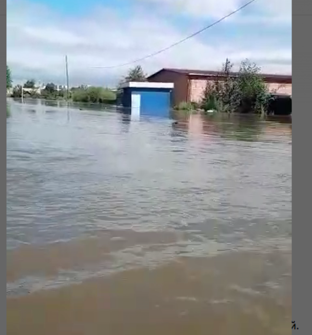 Наводнение в Забайкалье