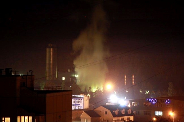 Ночные выбросы завода «ЗНП «Сенеж»